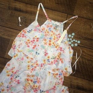 LC Lauren Conrad "Sunset Blooms" dress