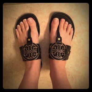 Authentic Tory Burch Amanda Sandals