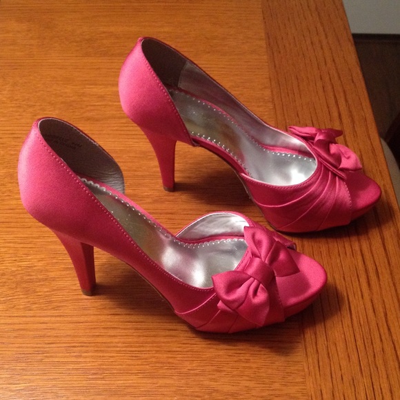 Michaelangelo Shoes Michaelangelo Watermelon Pink Maribelle Heels
