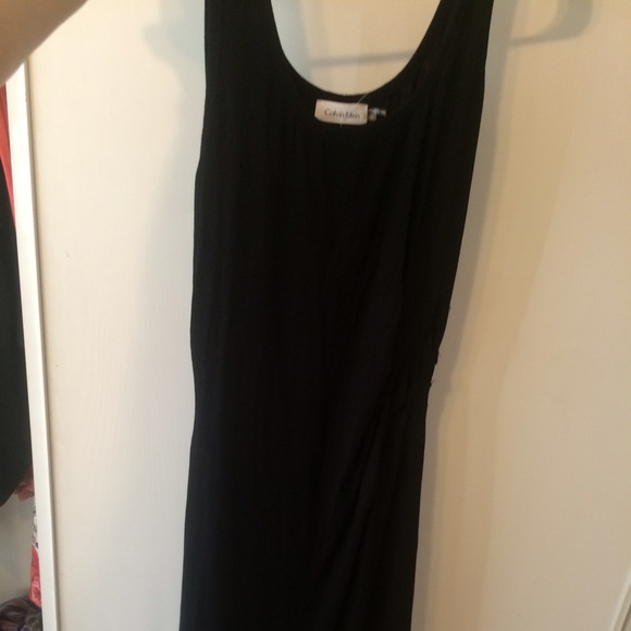 Little black dress stretch material Calvin Klein - Picture 2 of 3