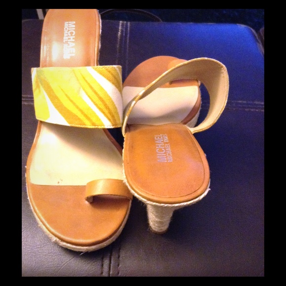 Gently Worn Michael Kors Hemp Wedge