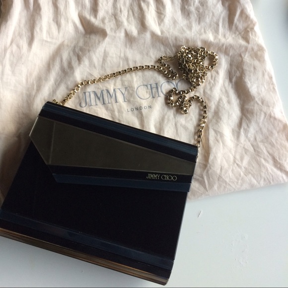 Jimmy Choo Black Candy Clutch - Picture 2 of 4