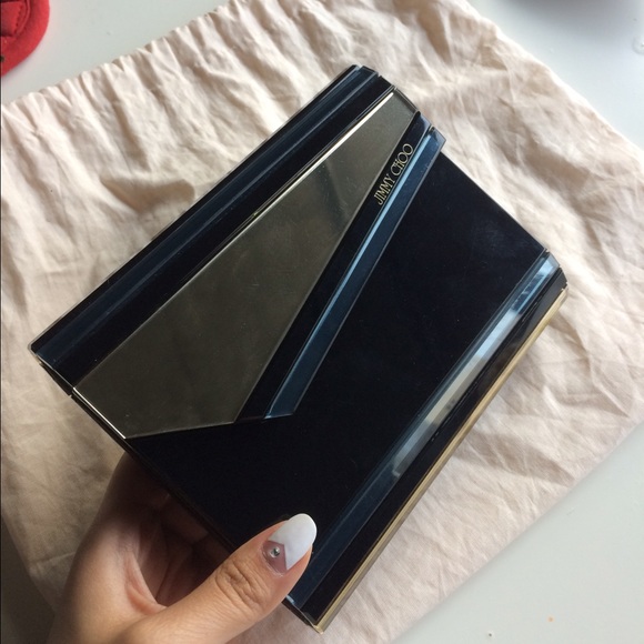 Jimmy Choo Black Candy Clutch - Picture 3 of 4