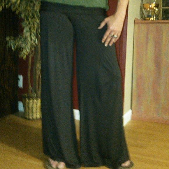 Super comfy Brown palazzo pants size med