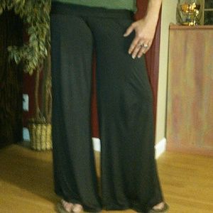Super comfy Brown palazzo pants size med