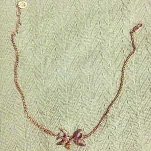 Gold Juicy Couture Bird Necklace