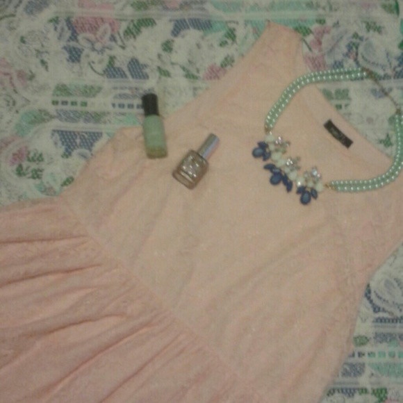 Light peachy dress!