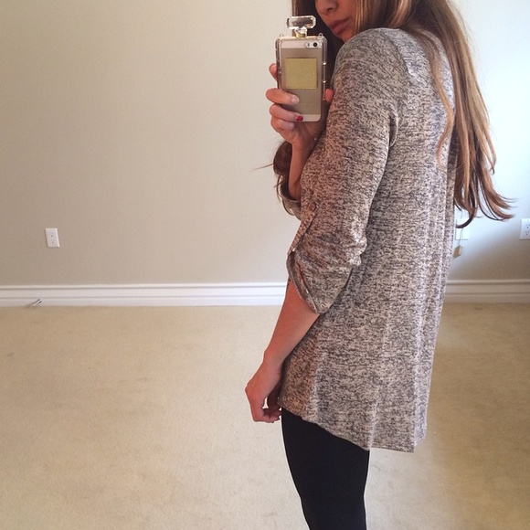 • SOLD • Marbled Knit Top L - Picture 3 of 4