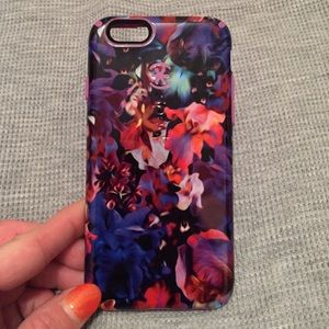 floral hard case for iPhone 6.