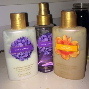 Victoria secret lotion and perfumes!