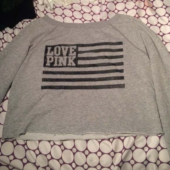 Good condition PINK crop top sweater