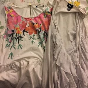 dress & ruffle vest