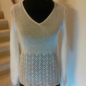 White sweater. Never worn