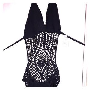 New Miami Styles Knit One Piece Bathing Suit