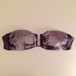 VINCE CAMUTO sequined Swimsuit top