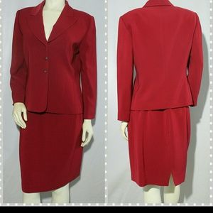 TAHARI  2 Piece SUIT  Skirt 12P