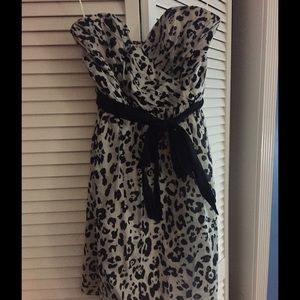 Express Animal Print Dress