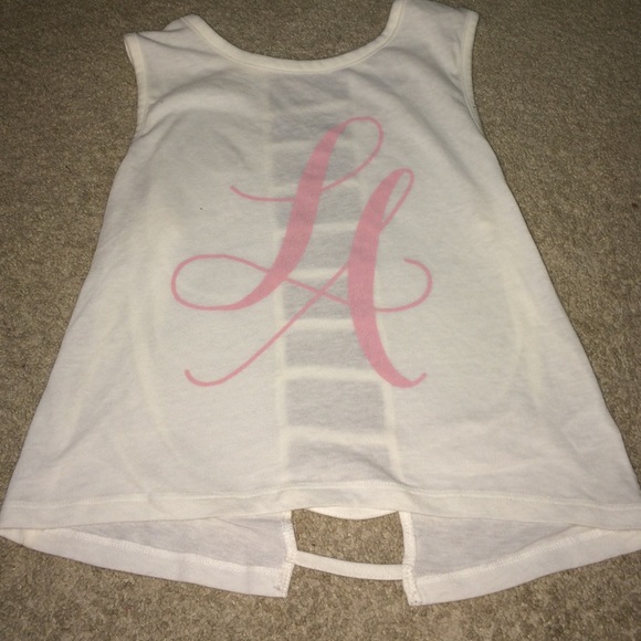 White LA shirt