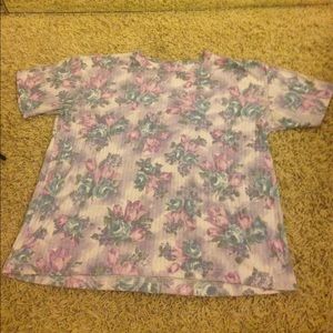 Floral t shirt