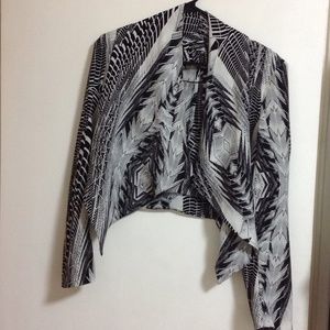H&M printed blazer