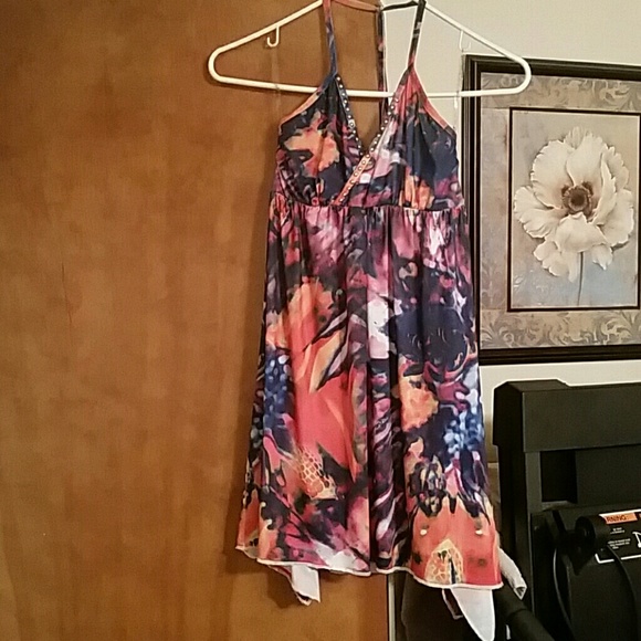 Apple Bottom Tye-Dy Sleeveless Tunic, Sexy medium