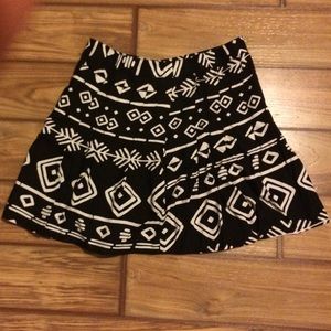 Black tribal skirt