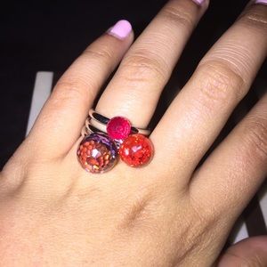 Trio of rings from Henri Bendel
