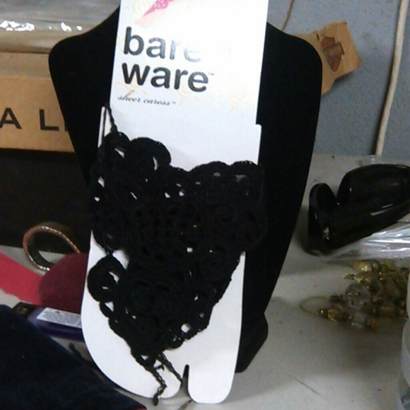 Crocheted foot thongs,