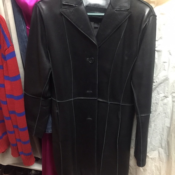 Black Guess Leather Jacket