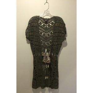 Long Detailed Cardigan