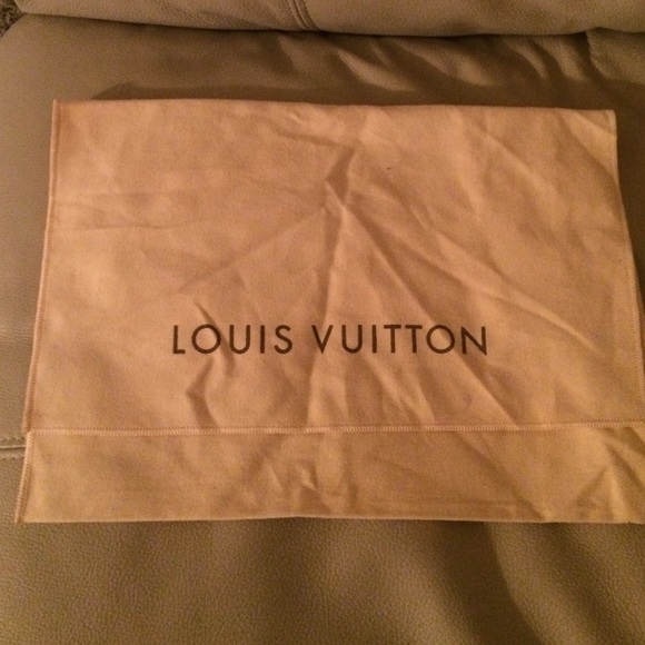 Authentic Louis Vuitton dust bag