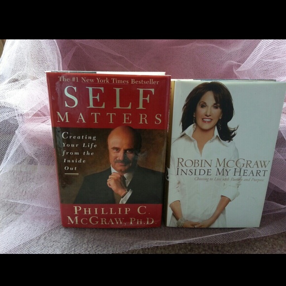 Dr Phillip Mc Graw and Robin  Mc Graw 2 books.