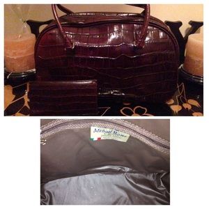 Beautiful bag! 13inch length, 8 height, 5 with