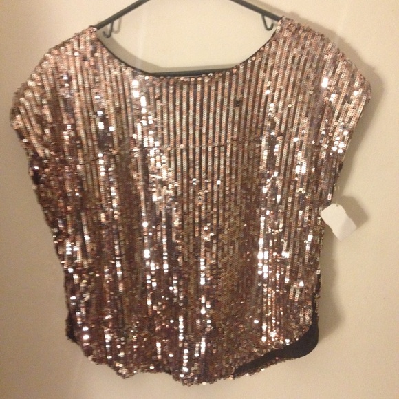 Sequin top