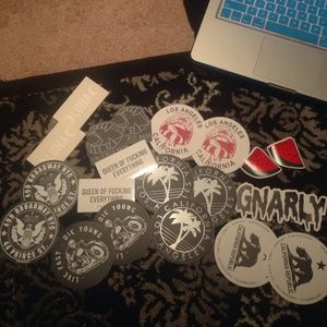 Brandy melville sticker bundle