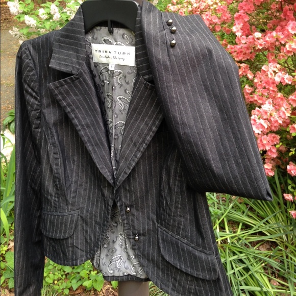 Trina Turk blazer jacket - Picture 3 of 4