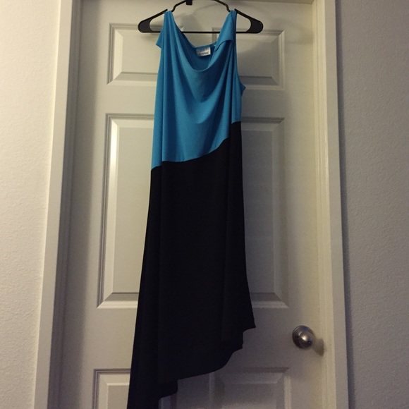 Women's Avenue color block sleeveless dress