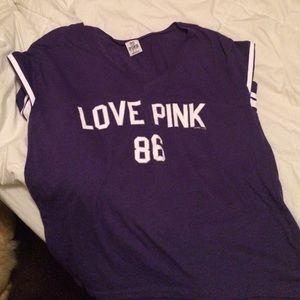 VS Pink purple jersey* oversized* OBO