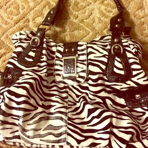 Fun zebra print purse
