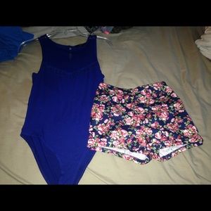 Unitards/high waisted shorts