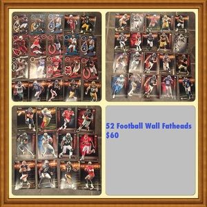 52 NFL FOOTBALL Wall Fatheads