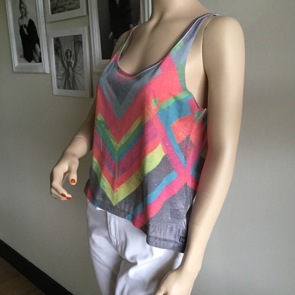 Maya Hayuk for Billabong Razzle Days Chevron Tank - Picture 2 of 4