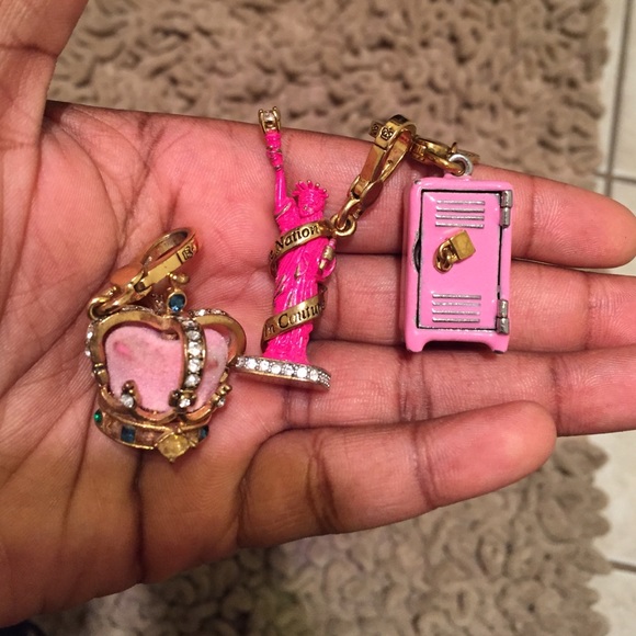 3 Juicy Couture Charms