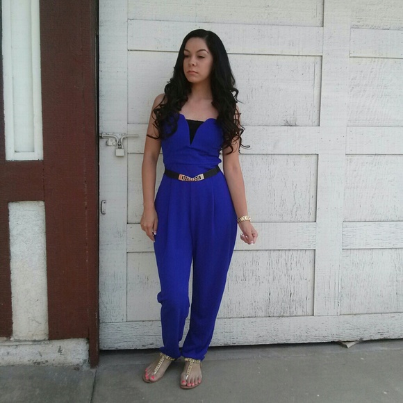 Blue Romper