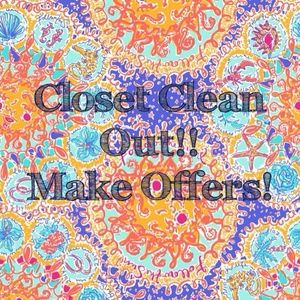 Closet Clean Out! Make offers!