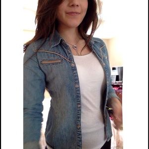 Denim shirt