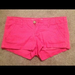 Pink Hollister Shorts