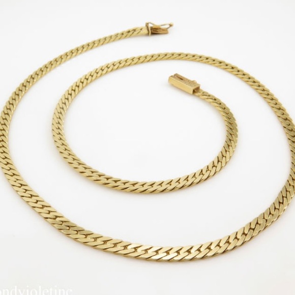14K yellow gold chain - Picture 2 of 2