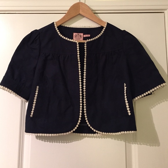 NWOT Juicy Couture crop jacket