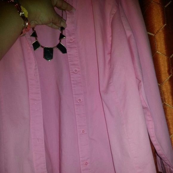 Plus Size Pink Top - Picture 3 of 4